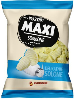 EUROSNACK PRAŻYNKI MAXI SOLONE 130G