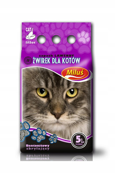 Żwirek bentonitowy Miluś 5 l