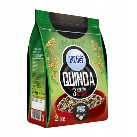 Quinoa 3 kolory (komosa ryżowa) MELVIT La Chef 2 kg