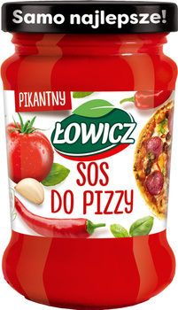 ŁOWICZ SOS DO PIZZY PIKANTNY 190G