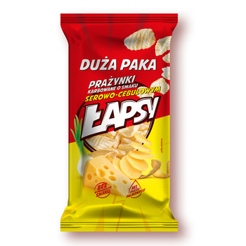 ŁAPSY SNAKI SER-CEBULKA 110G