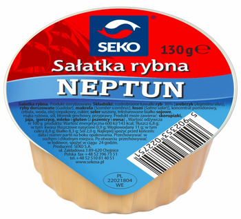 SEKO SAŁATKA RYBNA "NEPTUN" 130G