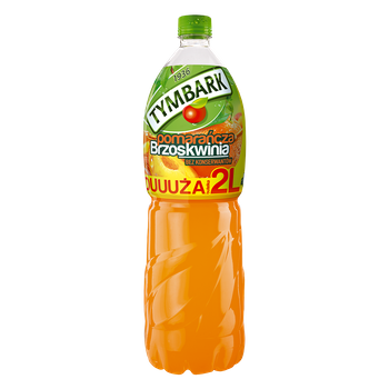 Tymbark Napój pomarańcza brzoskwinia 2 l
