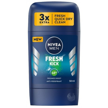 NIVEA MEN FRESH KLICK ANTYPERSPIRANT W SZTYFCIE 50ML