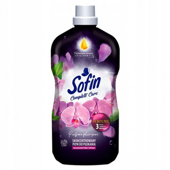 Sofin Płyn do Płukania Tkanin 1,8L Perfume Pleasure - Płyn do Płukania, Nadający Tkaninom Długotrwały, Przyjemny Zapach oraz Miękkość, Idealny do Codziennego Użytku