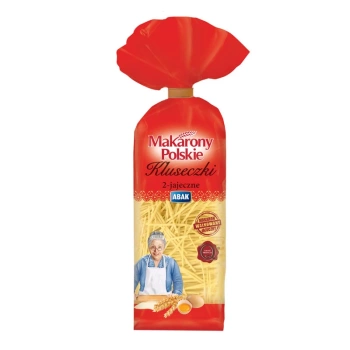 MAKARONY POLSKIE KLUSECZKI 2-JAJECZNA ABAK 250G