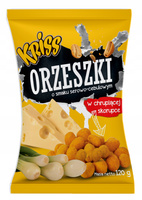 Kriss orzeszki ziemne w panierce o smaku cebulowo-serowym 120 g