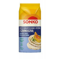 Sonko Wafle kukurydziano-ryżowe z czarnuszką 93g
