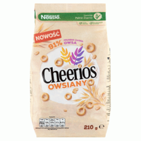 Nestlé Płatki Cheerios Owsiane 210g 