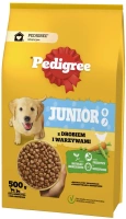 Sucha karma dla psa Pedigree Junior kurczak z warzywami 500 g