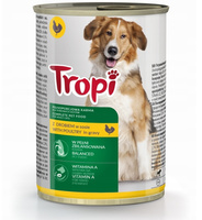 TROPI KARMA DLA PSA Z DROBIEM 415G