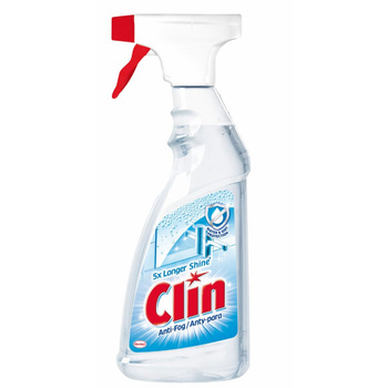 Clin Płyn do Szyb Spray 0,5L - Doskonałe mycie bez smug i zacieków okien, szyb i luster
