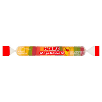HARIBO MEGA ROULETTE OWOCOWE 45G