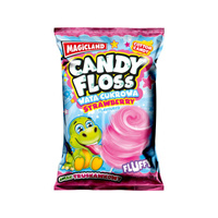 CANDY WATA CUKROWA WOREK STRAWBERY 50G
