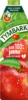 Tymbark Sok 100% jabłkowy 1 l