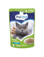 PREVITAL DLA KOTÓW STERYLNYCH Z DROBIEM W SOSIE 100G