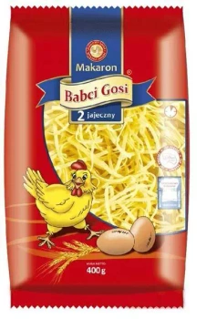 ARTEX MAKARON GOSI KRAJANKA ŚREDNIA 2-JAJECZNY 400G