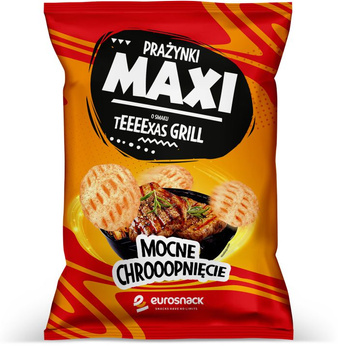 EUROSNACK MAXI PRAŻYNKI O SMAKU TEXAS GRILL 110G