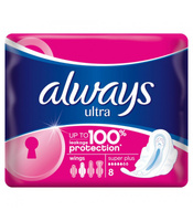 PODPASKI ALWAYS ULTRA SUPER PLUS 8SZTUK