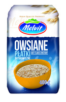 MELVIT Płatki owsiane błyskawiczne 400G