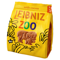 Herbatniki BAHLZEN LEIBNIZ ZOO KAKAO 100G