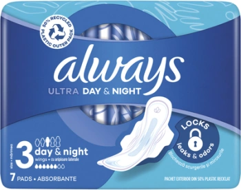 PODPASKI ALWAYS ULTRA NIGHT 7SZTUK