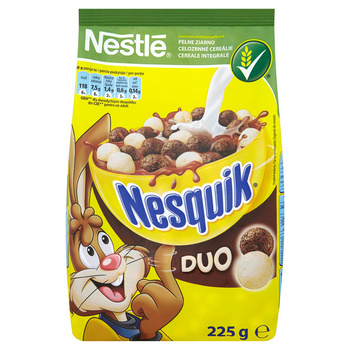 Nestlé Nesquik Duo Płatki Śniadaniowe 225g 