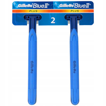 Maszynka do golenia Gillette Blue II plus jednorazowa 2 szt.