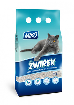 Żwirek bentonitowy Miko 5 l