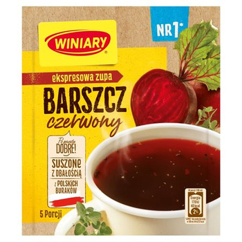 WINIARY EKSPRESOWA ZUPA BARSZCZ CZERWONY 60G