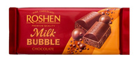 Roshen Czekolada mleczna z bąbelkami 80G