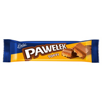 WEDEL BATON CZEKOLADOWY PAWEŁEK TOFFI 45G
