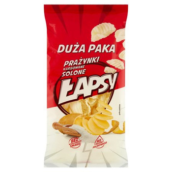 ŁAPSY SNAKI SOLONE NATURALNE 110G