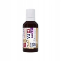 Olimp Gold-Vit D3 plus Shot  25 ml smak wiśniowy