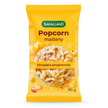 BAKALLAND POPCORN MAŚLANY 90G