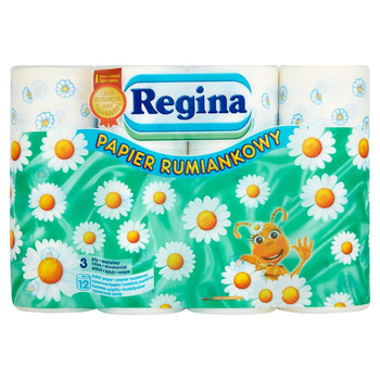 Papier Toaletowy Regina Rumiankowy 12 Rolek 