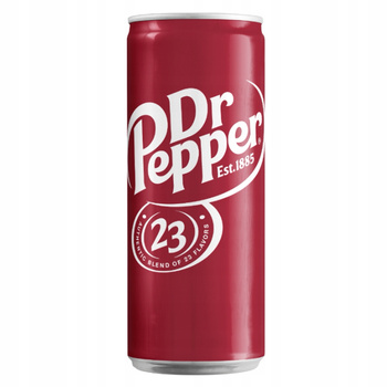 SCHWEPPES NAPÓJ, DR PEPPER 0,33L Puszka