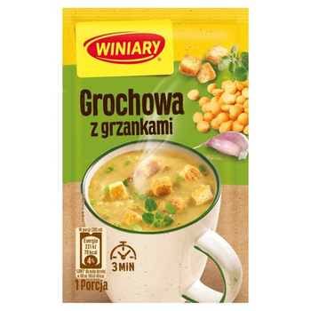 WINIARY ZUPA GROCHOWA Z GRZANKAMI 22G