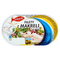 Graal Filety z makreli w oleju 170g