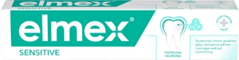Pasta do Zębów Elmex Sensitive 75 ml - Wzmacnia Szkliwo, Dla Wrażliwych Zębów, Łagodzi Podrażnienia