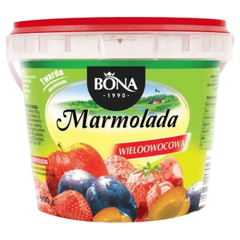 BONA Marmolada wieloowocowa 900g