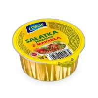 ŁOSOŚ SAŁATKA PIKANTNA Z MAKRELĄ 135g
