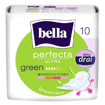 PODPASKI BELLA PERFECTA GREEN 10SZTUK