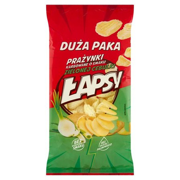 ŁAPSY PRAŻYNKI ZIELONA CEBULKA 110G