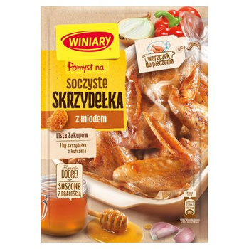 WINIARY POMYSŁ... NA SOCZYSTE SKRZYDEŁKA Z MIODEM 28G