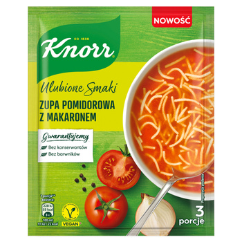 KNORR ZUPA POMIDOROWA Z MAKARONEM 50G